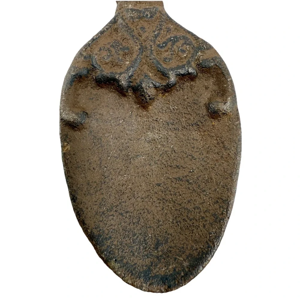 Vintage Cast Iron‎ Decorative Spoon Wall Hanging Rustic Kitchen Decor 11